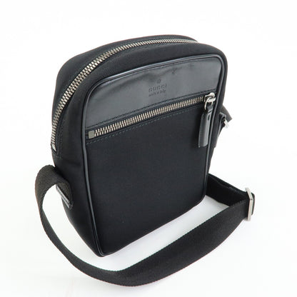 Gucci Shoulder Canvas, Black, Canvas, Shoulder Bag