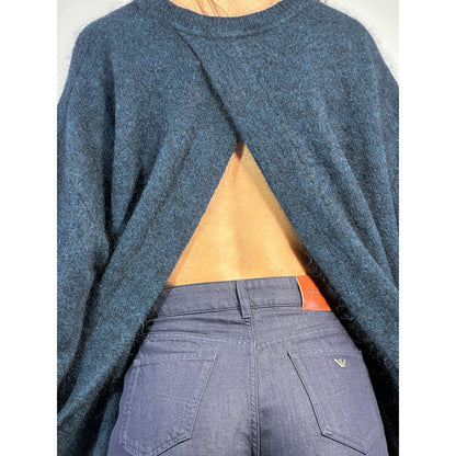 NEW ELLERY Tambourine Open Back Sweater