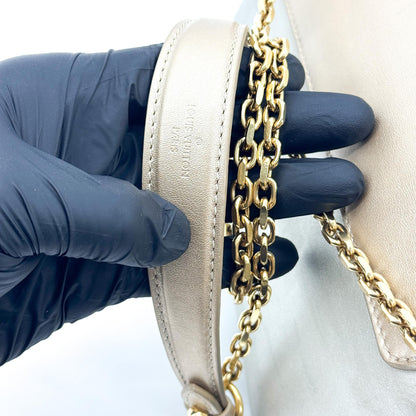 Louis Vuitton Love Note Chain Clutch Leather, Gold, Leather, Clutch