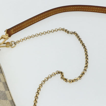 Louis Vuitton Eva Damier, Beige, Canvas, Shoulder Bag