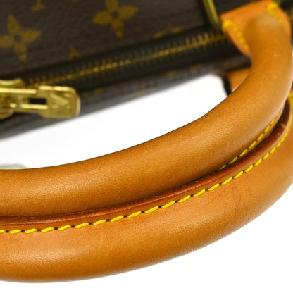 Louis Vuitton Keepall Bandoulière Monogram, Brown, Canvas, Travel Bag