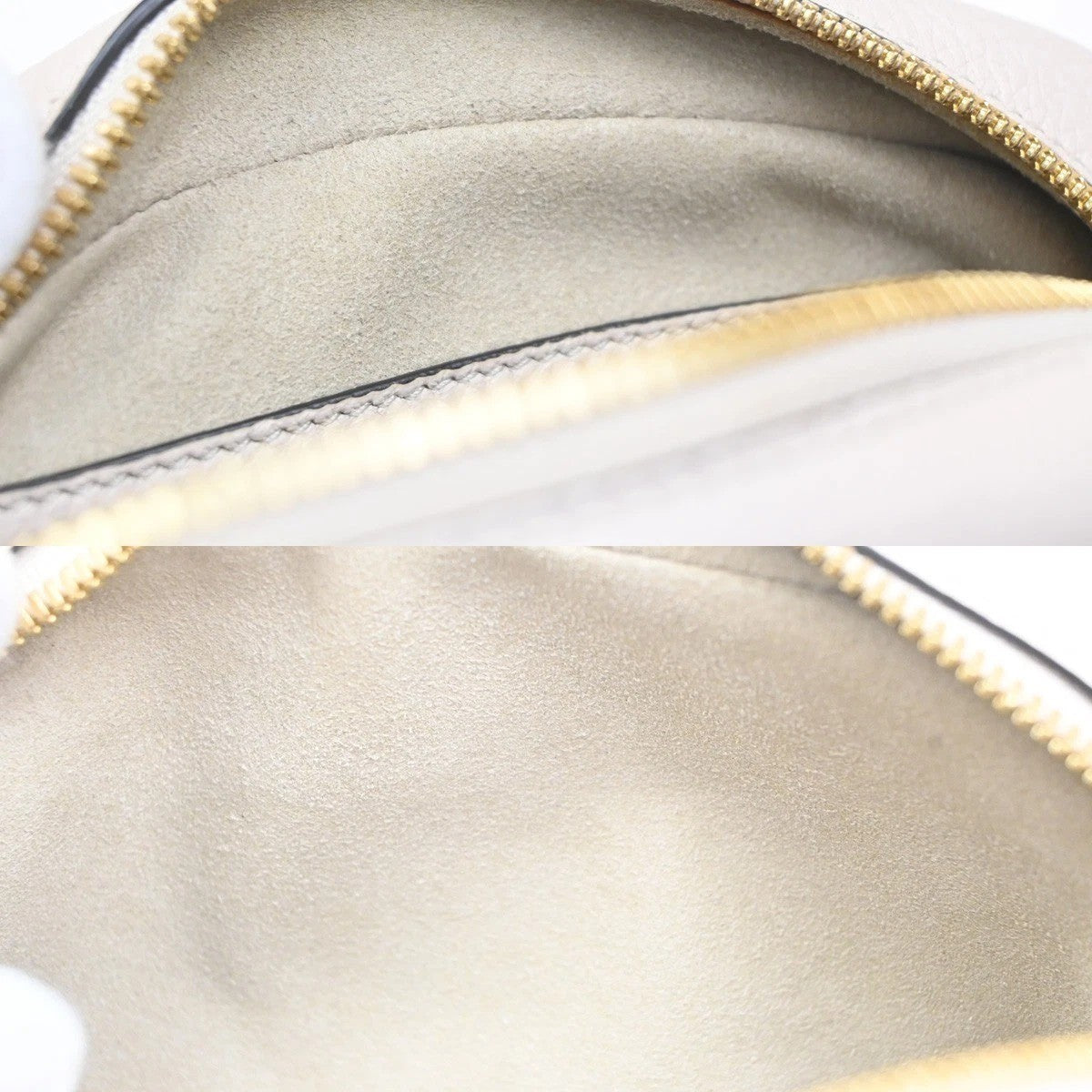 Salvatore Ferragamo City Camera Leather, White, Leather, Handbag