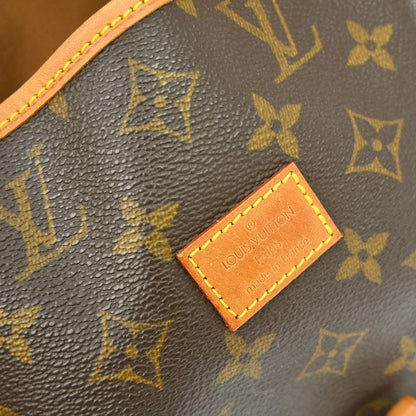 Louis Vuitton Saumur Monogram, Brown, Canvas, Shoulder Bag