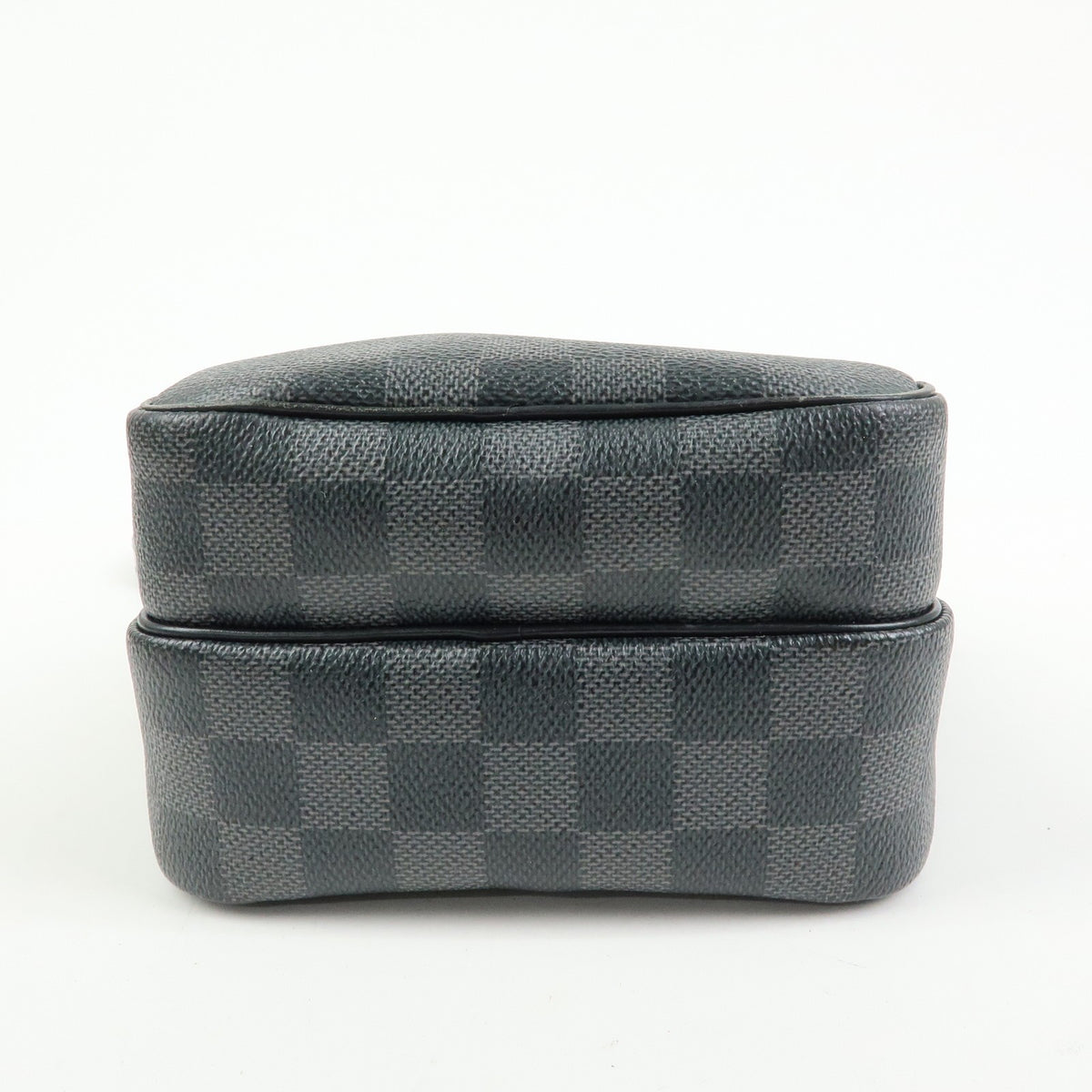 Louis Vuitton Rem Damier Graphite, Black, Canvas, Handbag