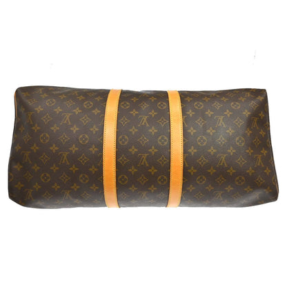 Louis Vuitton Keepall Monogram Canvas, Brown, Canvas, Travel Bag