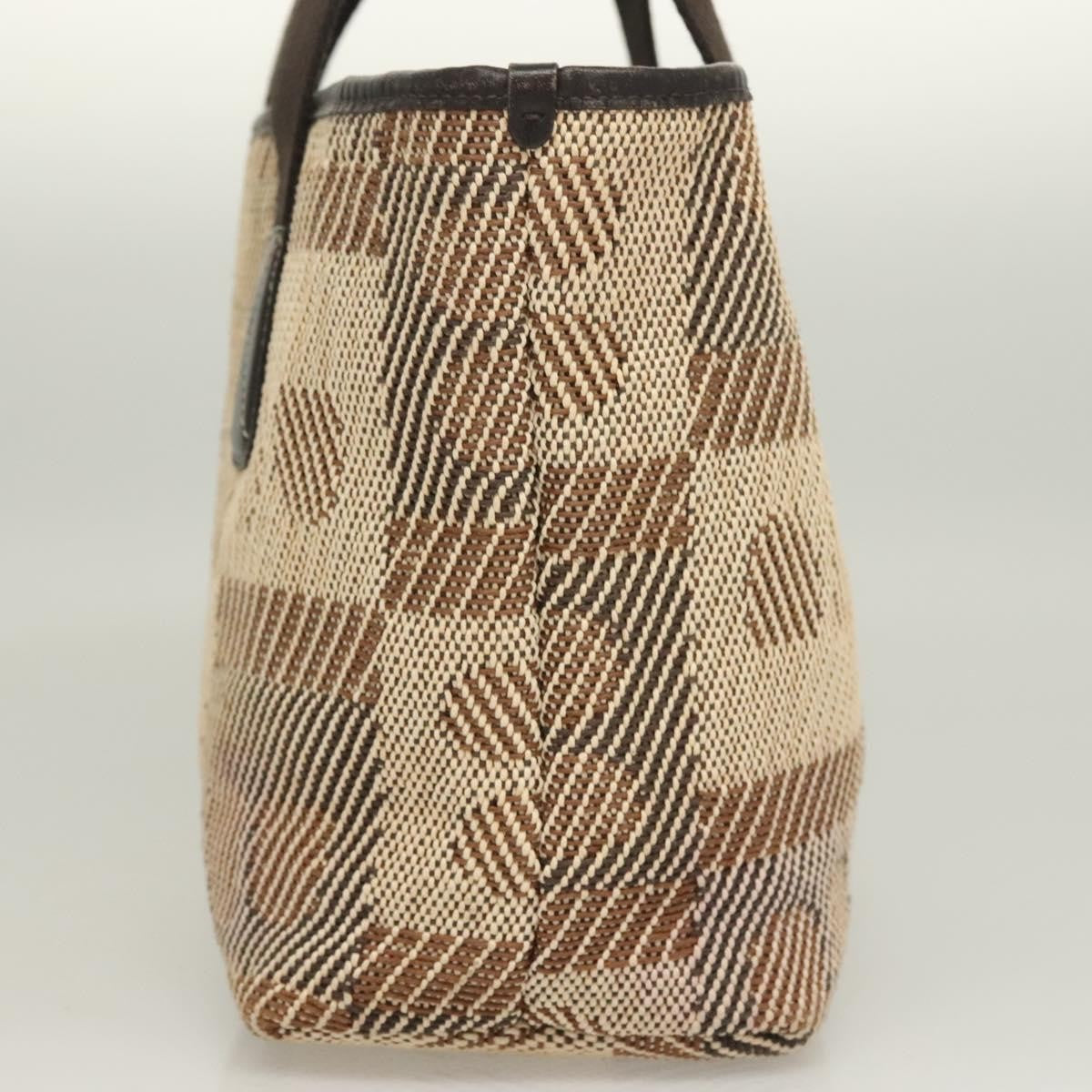 Bally Vintage Canvas, Brown, Canvas, Shoulder Bag