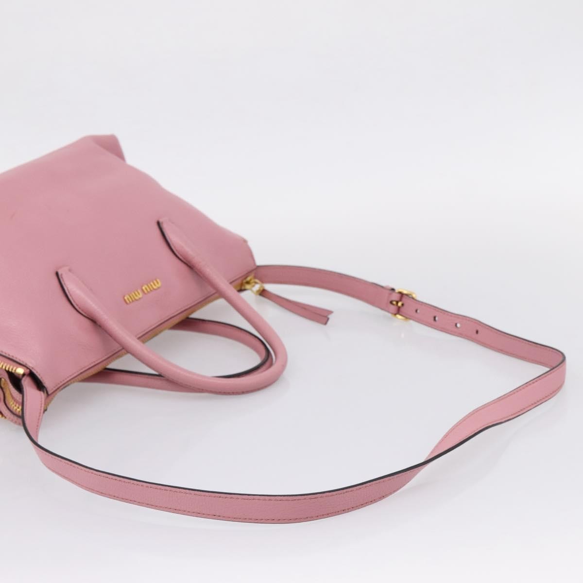 Miu Miu Beau Top Handle Leather, Multicolour, Leather, Handbag
