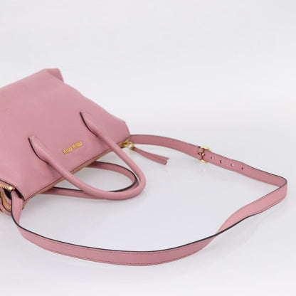 Miu Miu Beau Top Handle Leather, Multicolour, Leather, Handbag