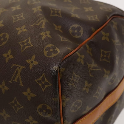 Louis Vuitton Keepall Bag Monogram Canvas, BROWN, CANVAS, Travel bag