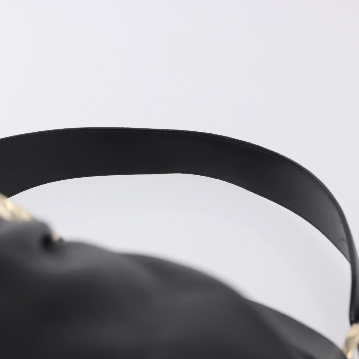 Bvlgari Chandra Hobo Leather, Black, Leather, Handbag