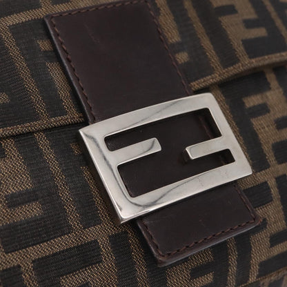 Fendi Zucchino Mamma Baguette Canvas, Multicolour, Canvas, Shoulder Bag