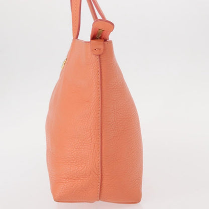 Salvatore Ferragamo Gancini Leather, Pink, Leather, Handbag