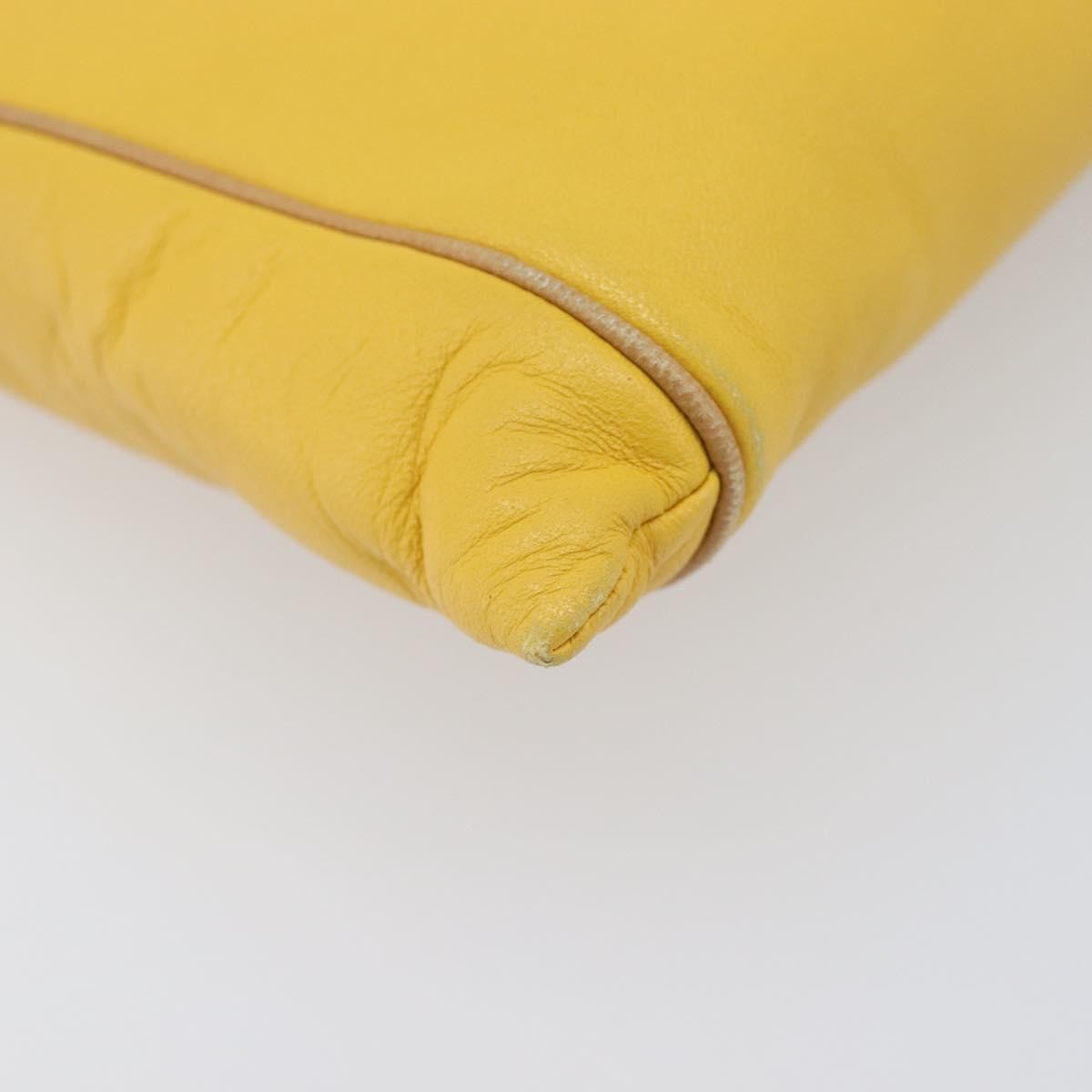 Loewe Shoulder bag Leather, Yellow, Leather, Shoulder Bag