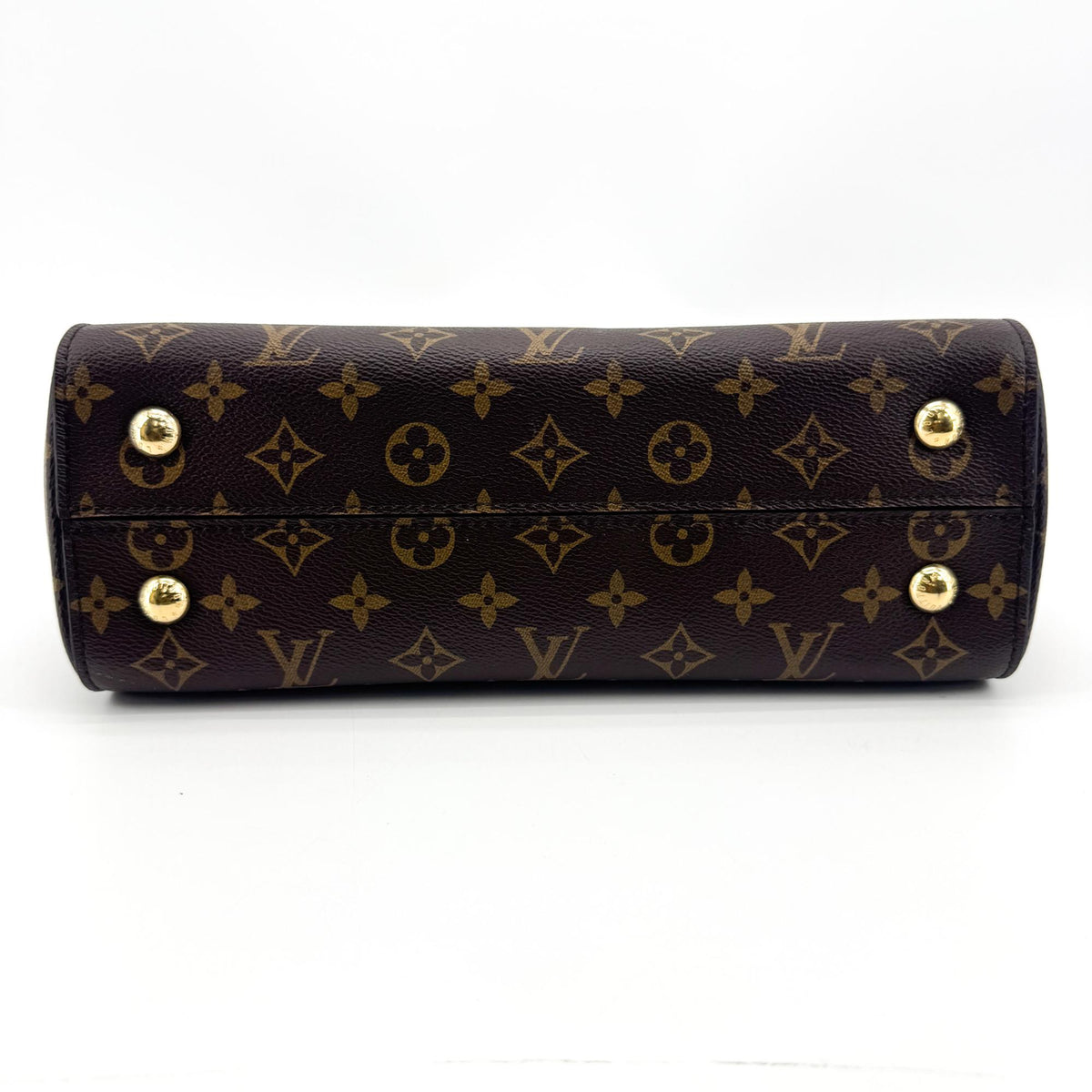 Louis Vuitton Cluny Top Handle Monogram Canvas, Brown, Canvas, Handbag