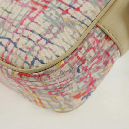 Chanel Vintage Clover Camera Printed Canvas, Multicolour, Canvas, Shoulder Bag
