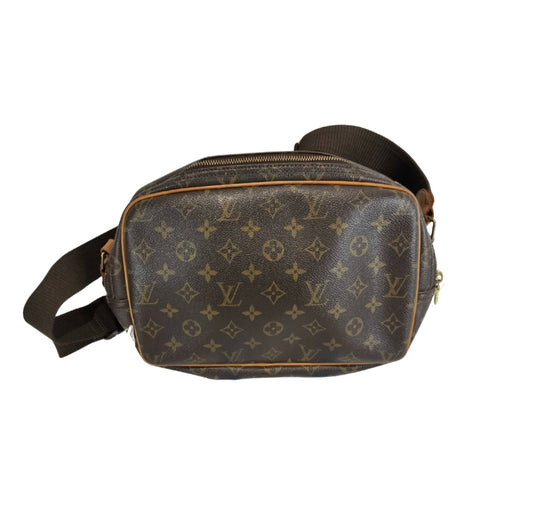 Louis Vuitton Reporter Bag Monogram Canvas, Brown, Canvas, Shoulder Bag