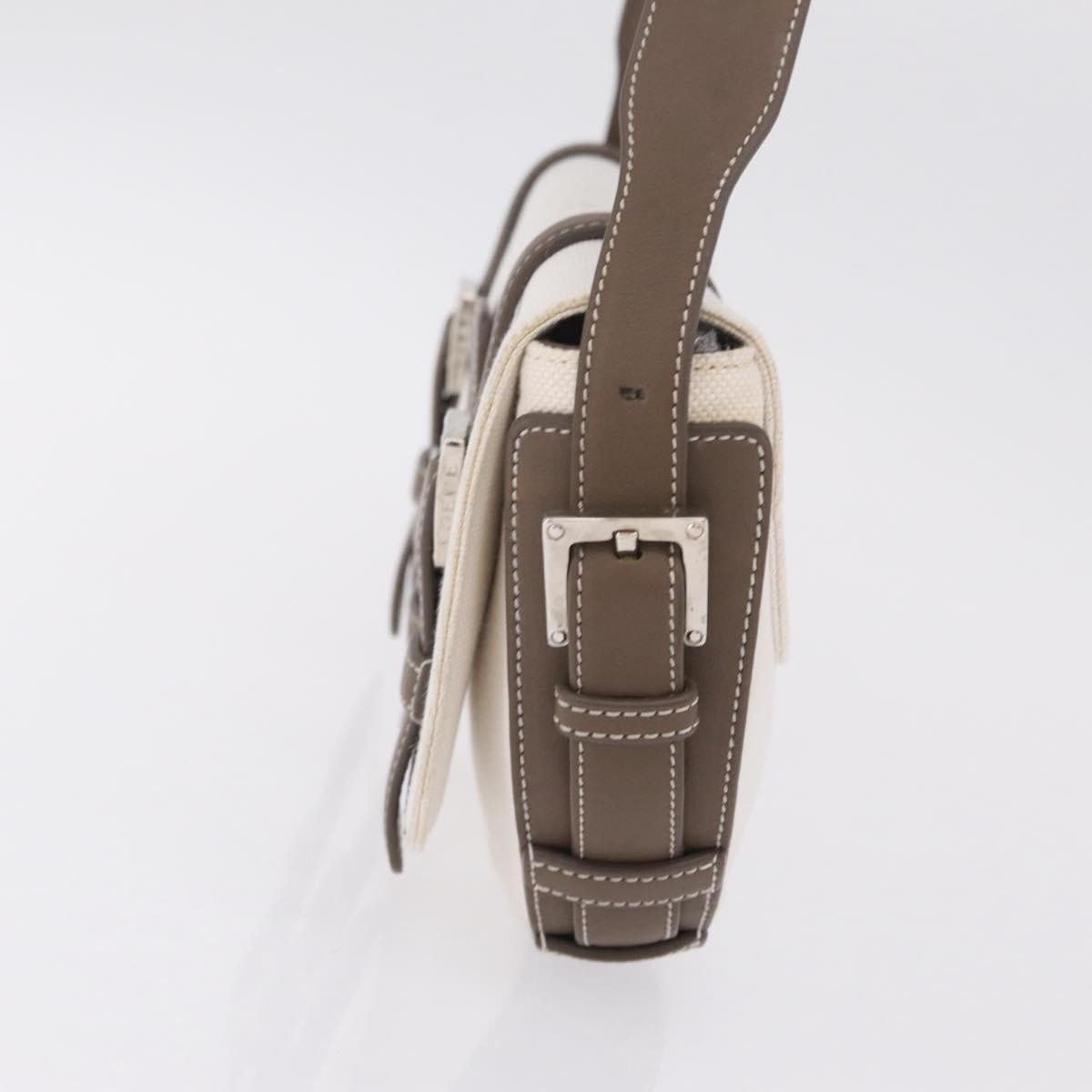 Loewe Shoulder bag Canvas, White, Canvas, Shoulder Bag