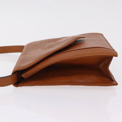 Saint Laurent Vintage Shoulder bag leather, Brown, Leather, Shoulder Bag