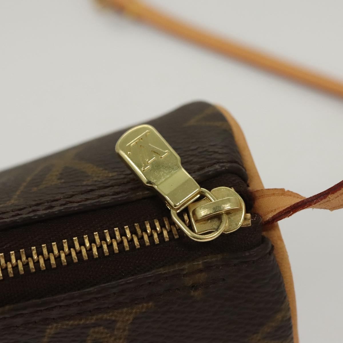 Louis Vuitton Papillon Pochette Monogram Canvas, Brown, Canvas, Clutch