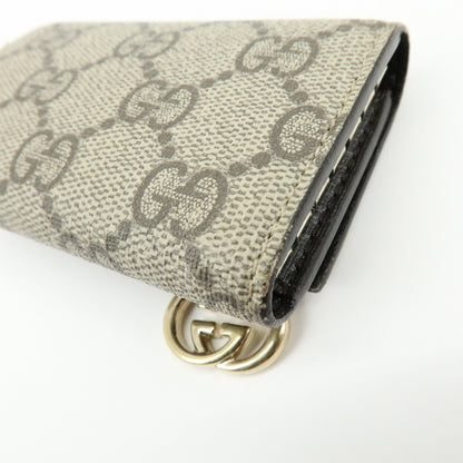 Gucci Interlocking G French GG Coated Canvas, Beige, Canvas, Wallet