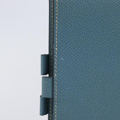 Hermes Vision Agenda Cover Leather, Blue, Leather, Briefcase