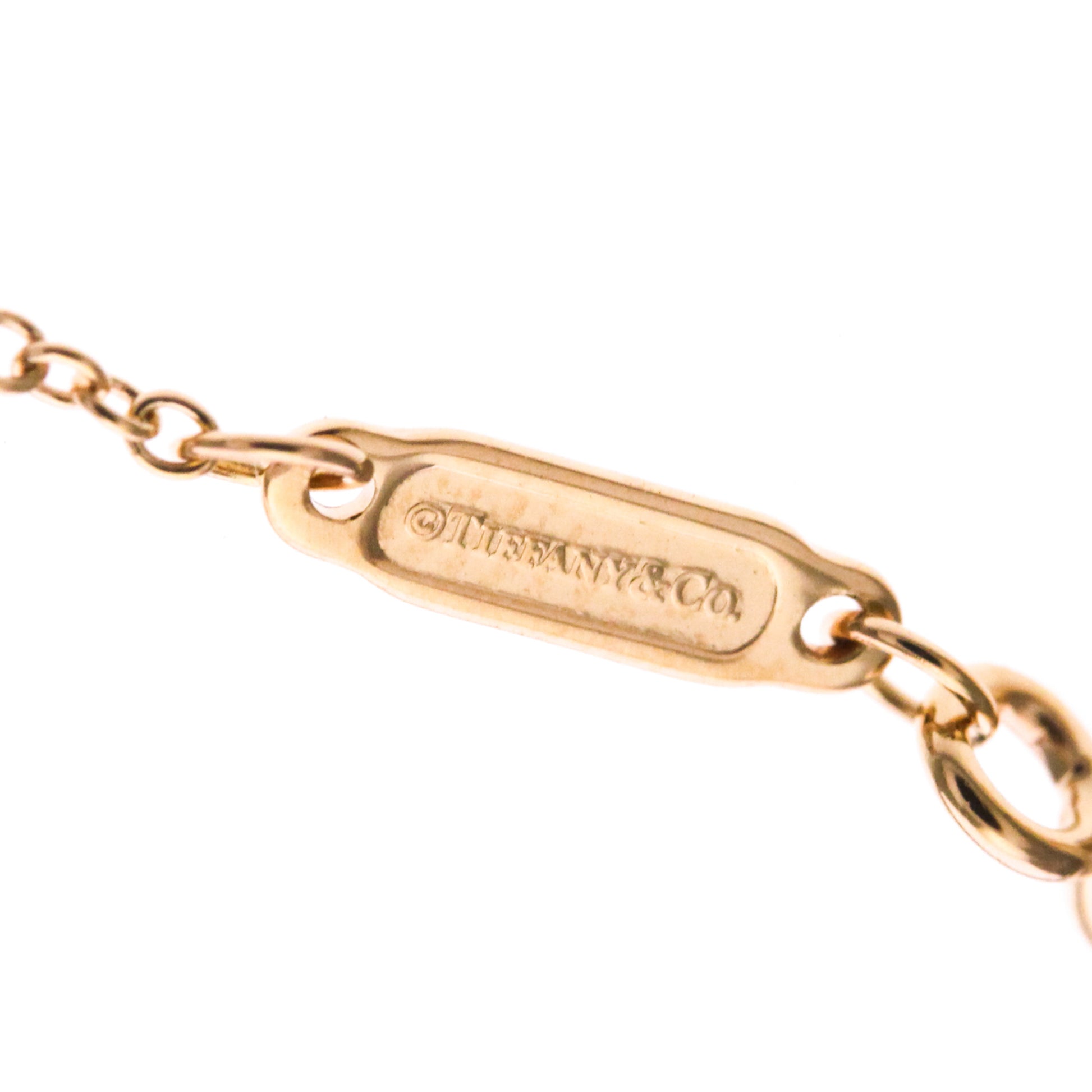 Tiffany & Co. T Smile Pendant 18K Rose Gold, Pink, Pink Gold, Necklace