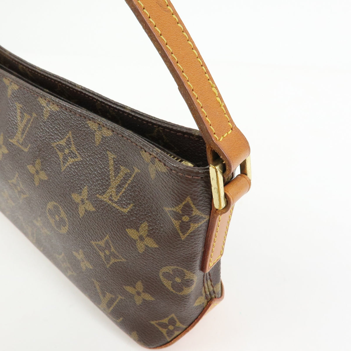 Louis Vuitton Trotteur Monogram Canvas, Brown, Canvas, Handbag