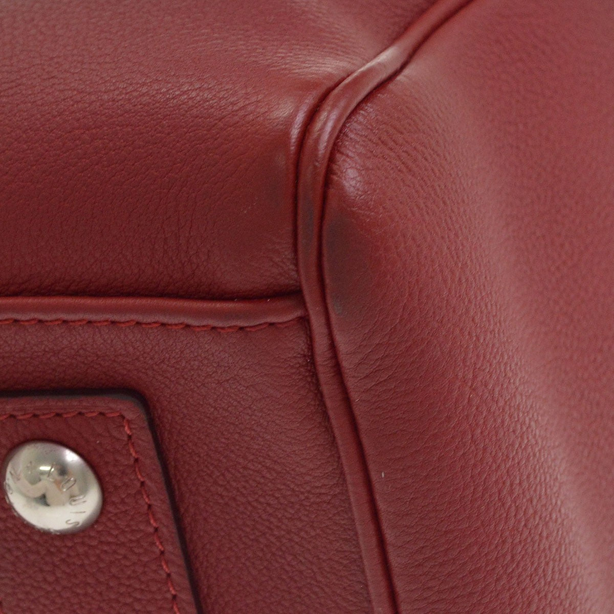Louis Vuitton Sofia Coppola SC Leather, Red, Leather, Handbag