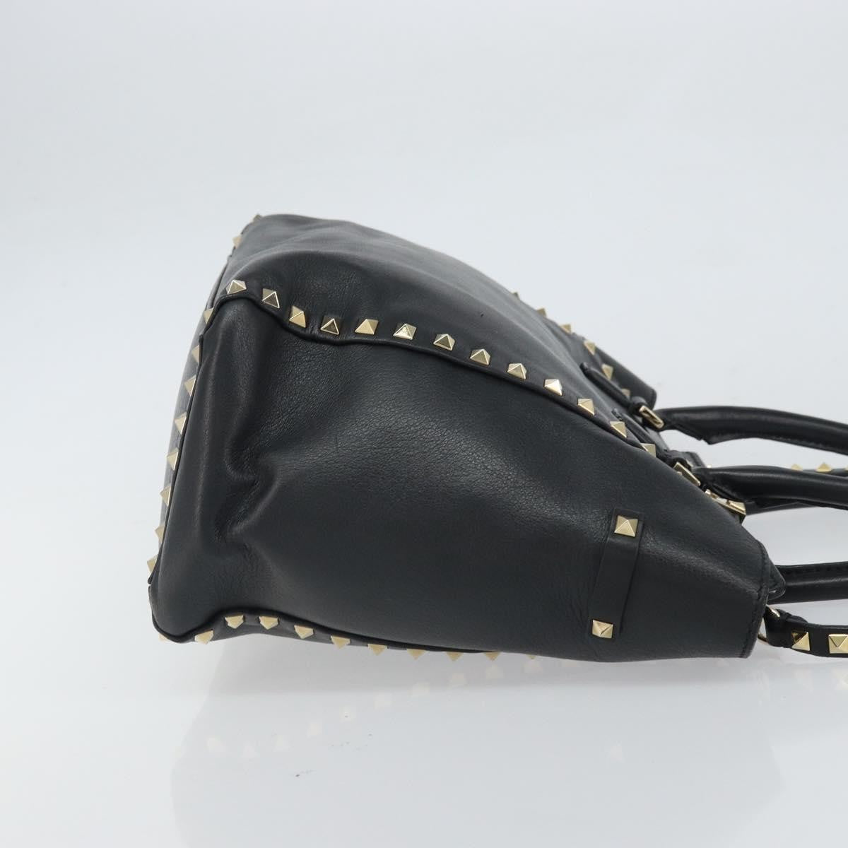 Valentino Garavani Rockstud Tote Soft Leather, Black, Leather, Tote Bag