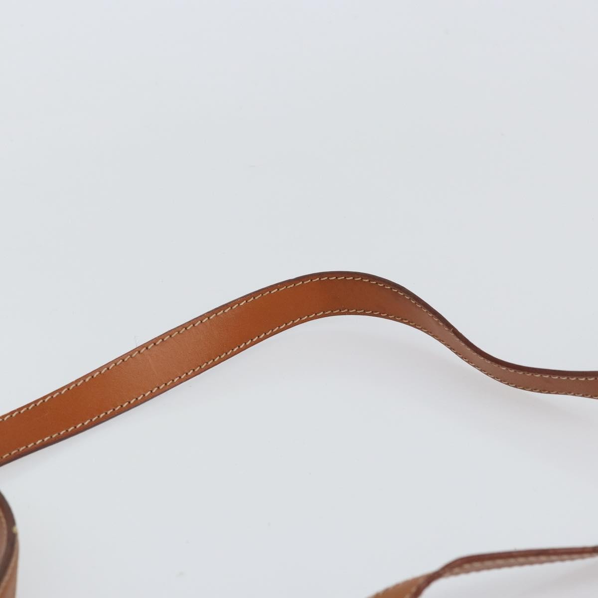 Celine Vintage Macadam Canvas, Brown, Canvas, Handbag