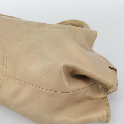 Loewe Anagram Logo Nappa Aire Hand Leather, Beige, Leather, Handbag