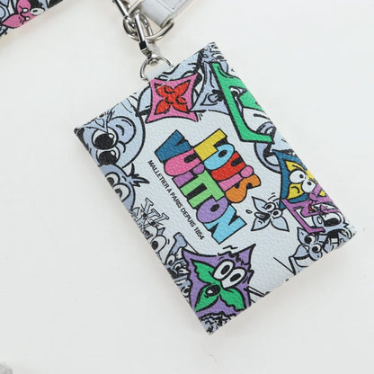 Louis Vuitton Trio Envelope Pouch Set Limited Edition Monogram Comics Canvas, Multicolour, Canvas, Clutch