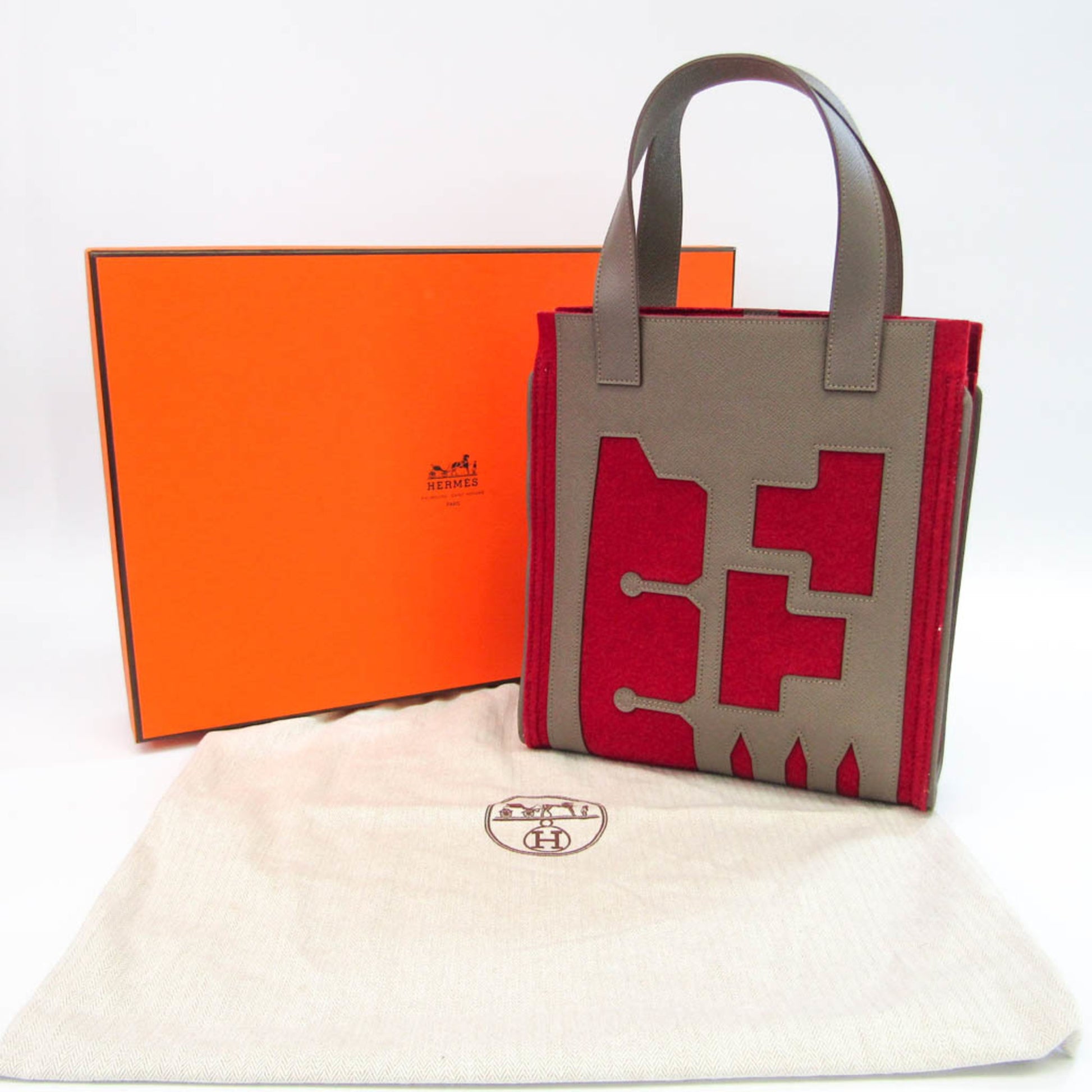 Hermès --, Multicolour, Leather, tote