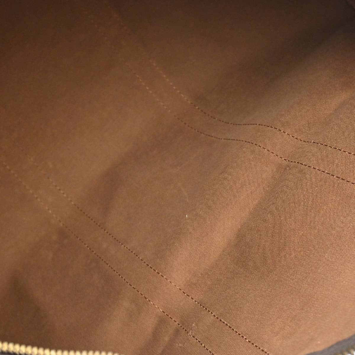 Louis Vuitton Keepall Monogram Canvas, Brown, Canvas, Travel Bag
