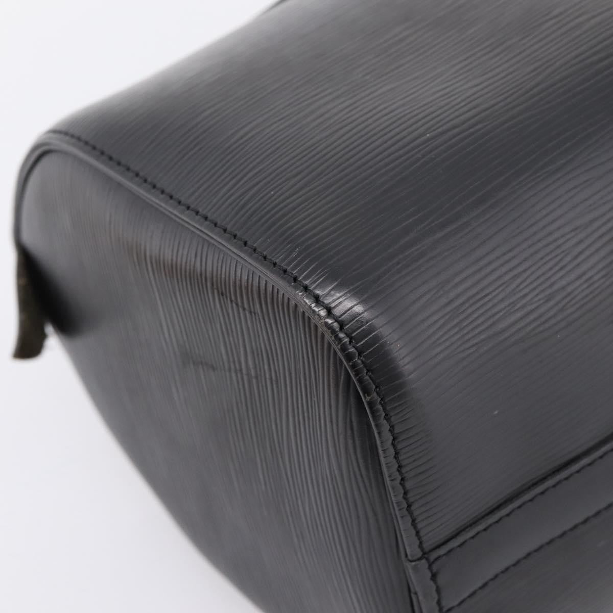 Louis Vuitton Speedy Epi Leather, Black, Leather, Handbag