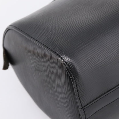 Louis Vuitton Speedy Epi Leather, Black, Leather, Handbag