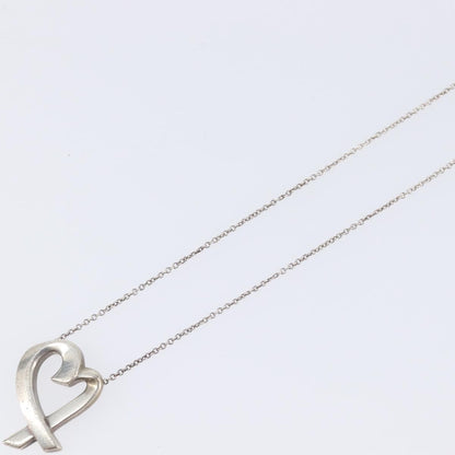 Tiffany & Co. Paloma Picasso Loving Heart Silver, Silver, Sterling Silver, Necklace