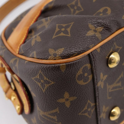 Louis Vuitton Clara Handbag Monogram Canvas, Brown, Canvas, Handbag