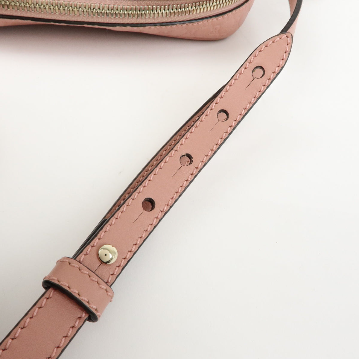 Gucci Bree Disco Microguccissima Leather, Pink, Leather, Crossbody Bag