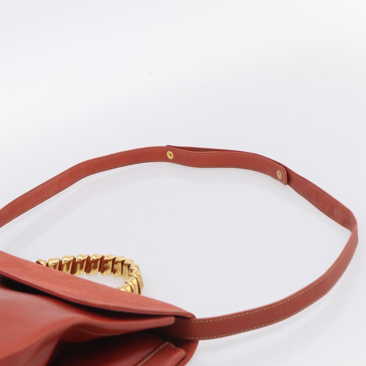 Loewe Vintage Velazquez Top Handle Leather, Orange, Leather, Handbag