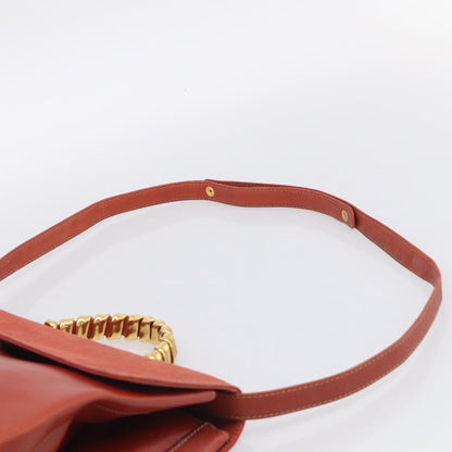 Loewe Vintage Velazquez Top Handle Leather, Orange, Leather, Handbag