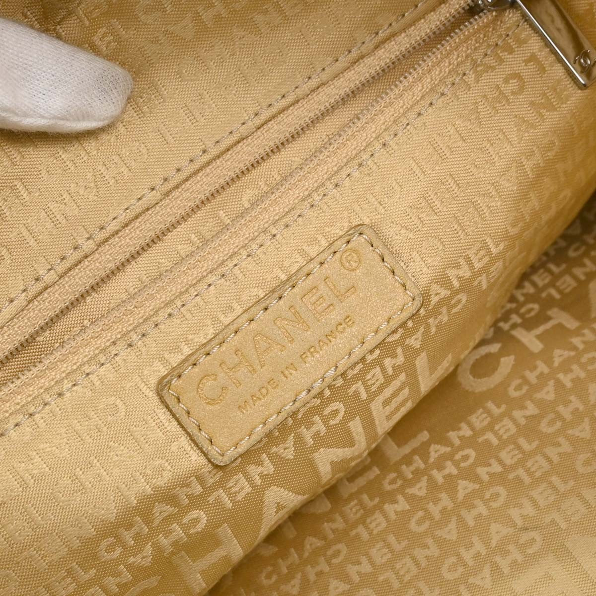 Chanel Vintage Bowler Lambskin, Black, Leather, Handbag