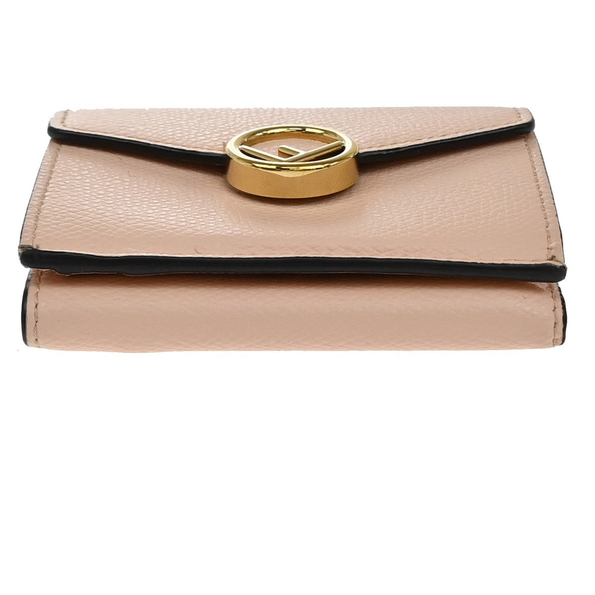 Fendi F is Fendi Trifold Leather, Pink, Leather, Wallet