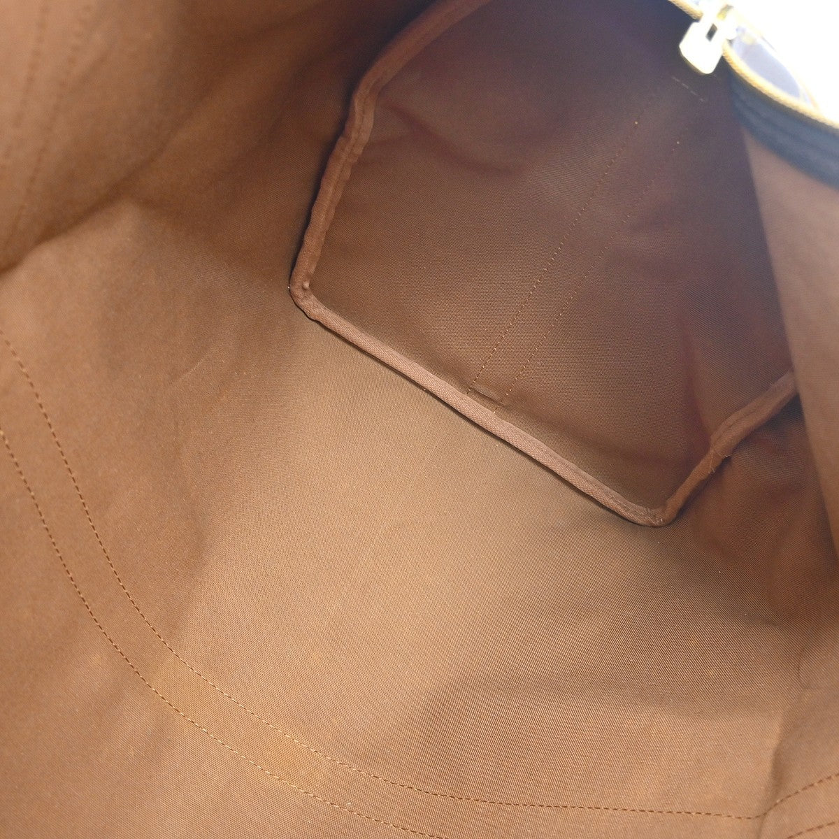 Louis Vuitton Keepall Bandoulière Monogram, Brown, Canvas, Travel Bag