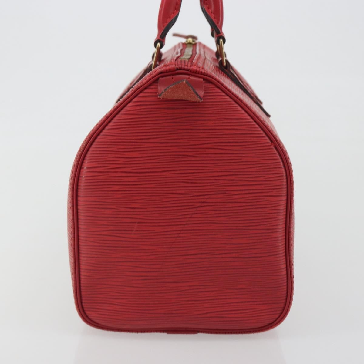 Louis Vuitton Speedy Epi Leather, Red, Leather, Handbag