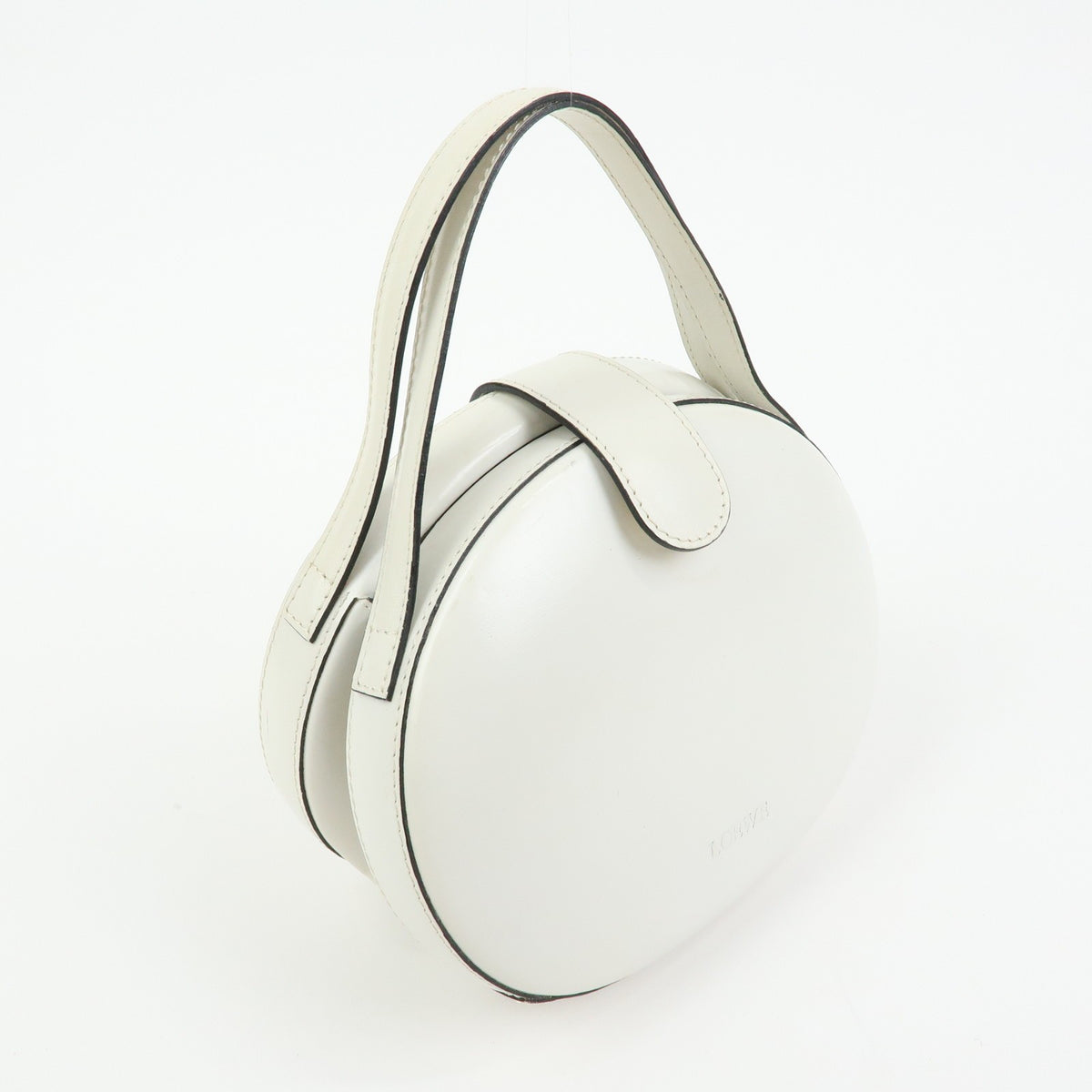 Loewe Vintage Leather, White, Leather, Shoulder Bag