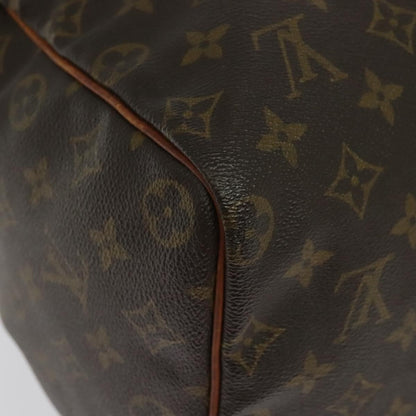 Louis Vuitton Speedy Handbag Monogram Canvas, BROWN, CANVAS, Handbag