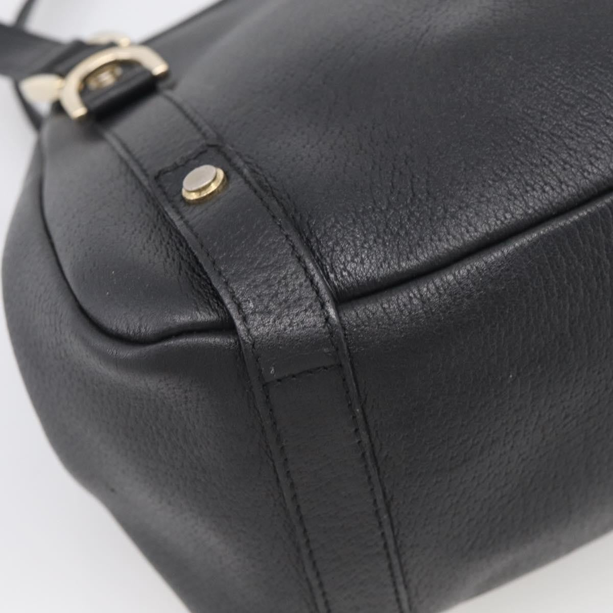 Gucci Abbey Leather, Black, Leather, Shoulder Bag