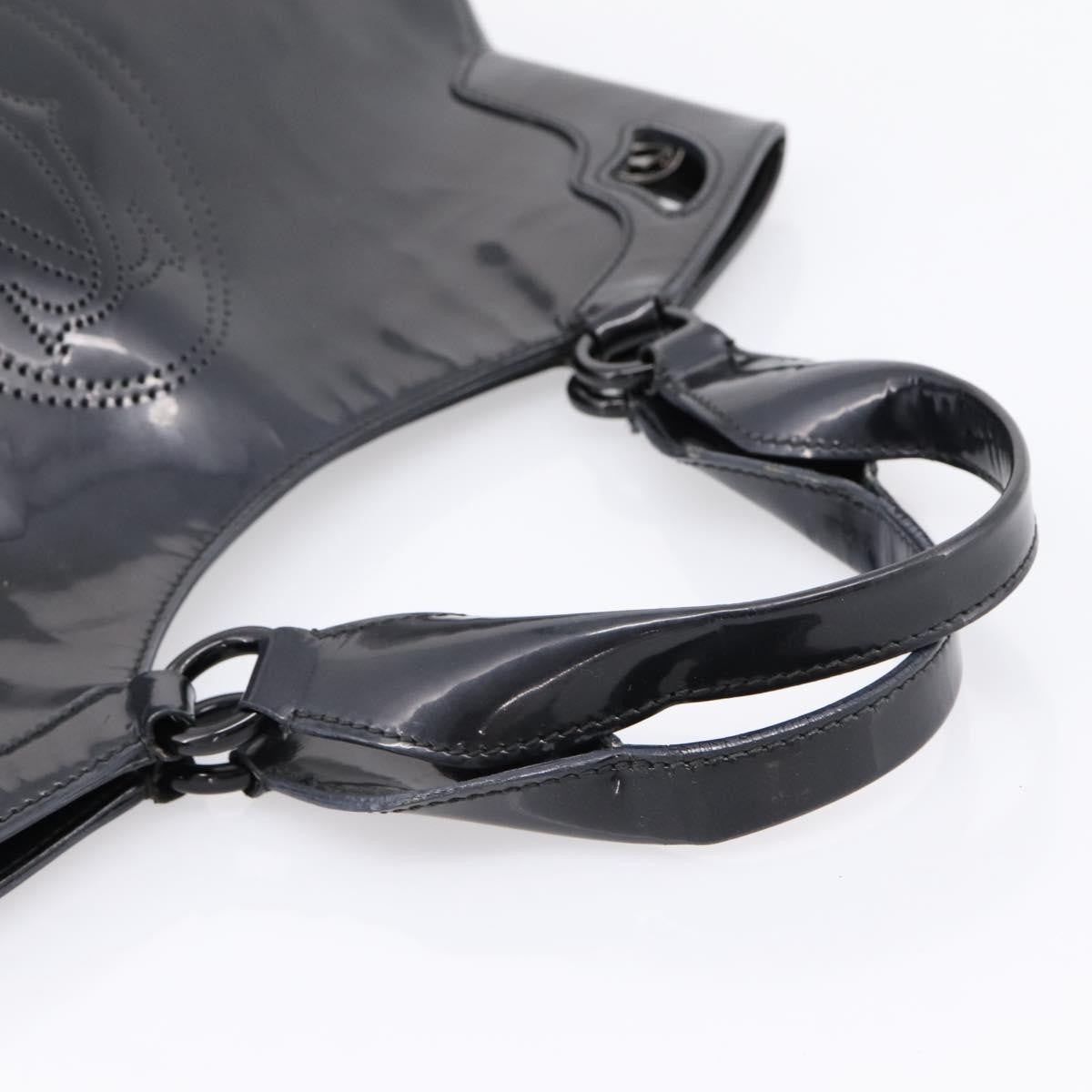 Cartier Marcello Patent leather, Black, Patent Leather, Handbag