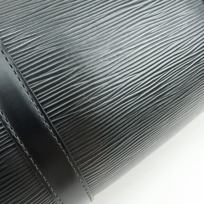 Louis Vuitton Soufflot Epi Leather, Black, Leather, Tote Bag